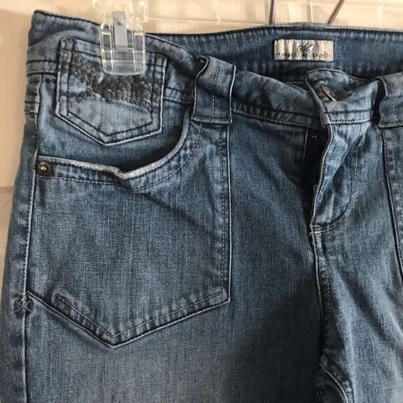 SO 🌻 Blue Jean Crops Size 7 - Picture 3 of 8